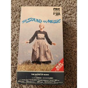 The Sound of Music VHS 1986 Vintage 2-Tape Set CBS Fox Video Hi-Fi Stereo Julie